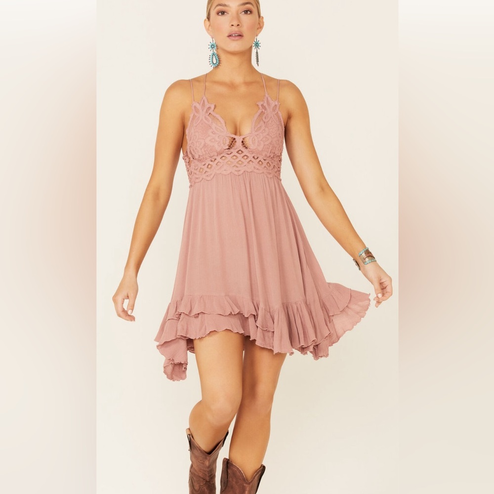 New FREE PEOPLE WOMEN'S ADELLA SLIP DRESS Size XS